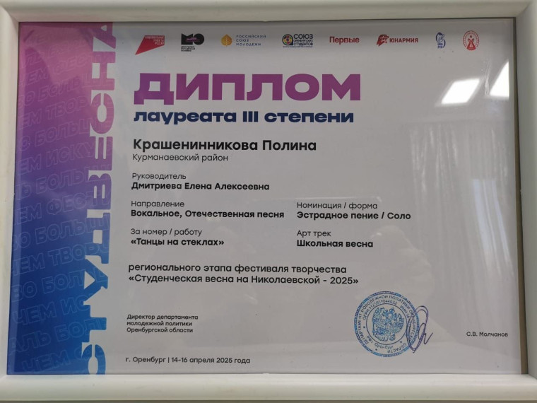 фестиваль творчества "Студенческая весна на Николаевской 2025".